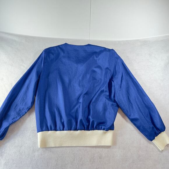 Samantha Boca Raton FL Top 100% Polyester Long Sleeve Made in USA - Picture 3 of 11